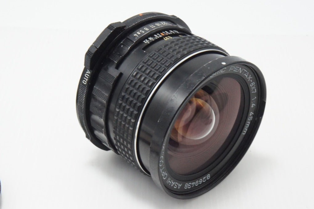 訳あり品 ペンタックス SMC PENTAX 6X7 45mm F4 中判レンズ MF 260707o