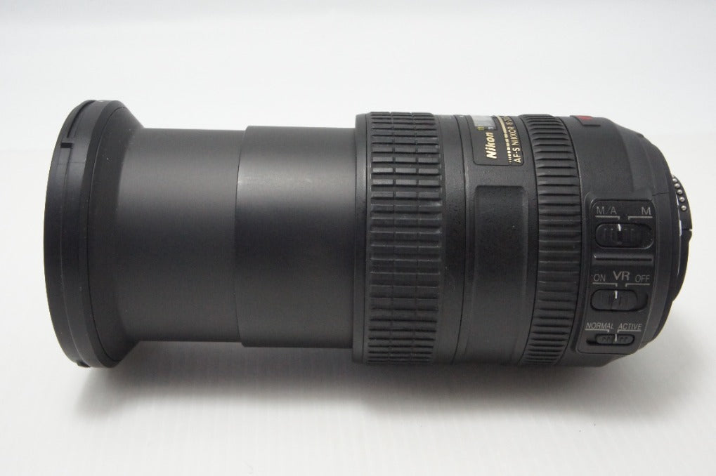 美品 Nikon ニコン AF-S DX VR ZOOM NIKKOR 18-200mm F3.5-5.6G IF ED APSｰC ズームレンズ フード付 260707s