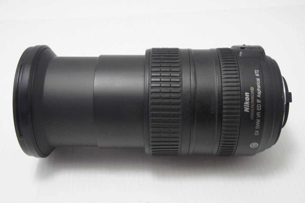 美品 Nikon ニコン AF-S DX VR ZOOM NIKKOR 18-200mm F3.5-5.6G IF ED APSｰC ズームレンズ フード付 260707s