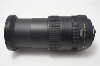美品 Nikon ニコン AF-S DX VR ZOOM NIKKOR 18-200mm F3.5-5.6G IF ED APSｰC ズームレンズ フード付 260707s