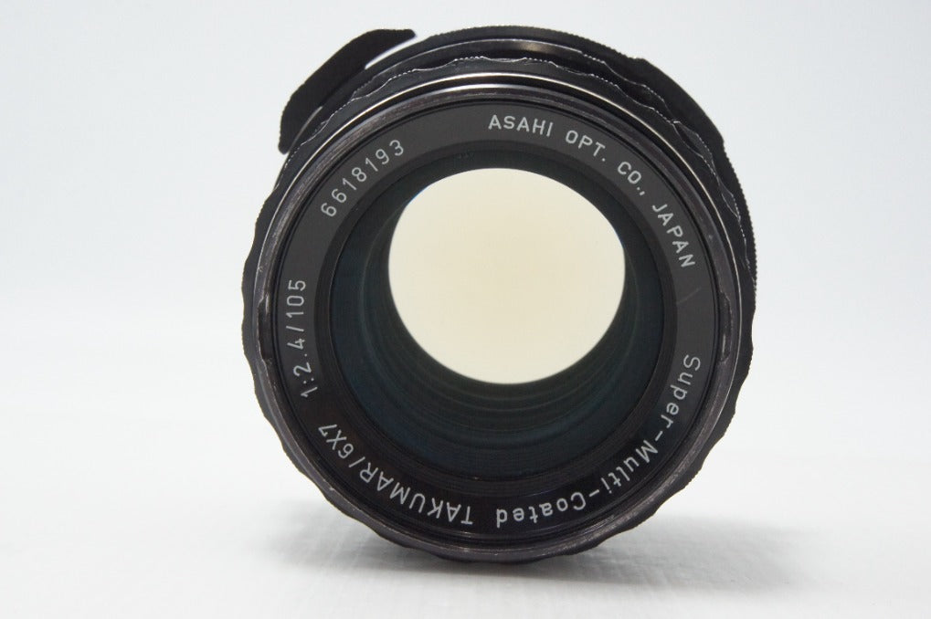 ペンタックス SMC TAKUMAR 6X7 105mm F2.4 中判レンズ MF 260707u