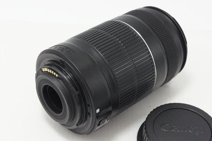 良品 Canon キヤノン EF-S 55-250mm F4-5.6 IS II APS-C ズームレンズ 260708aa