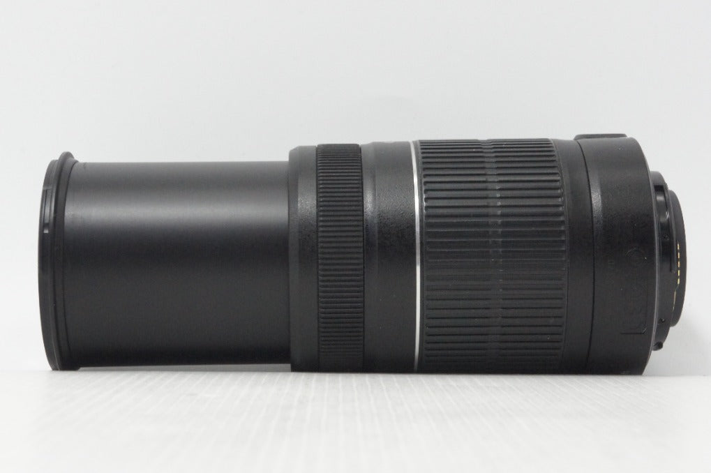 良品 Canon キヤノン EF-S 55-250mm F4-5.6 IS II APS-C ズームレンズ 260708aa