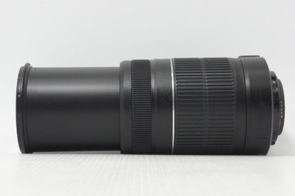良品 Canon キヤノン EF-S 55-250mm F4-5.6 IS II APS-C ズームレンズ 260708aa