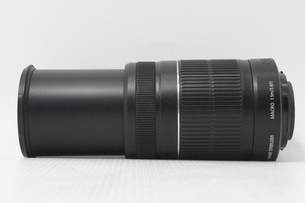 良品 Canon キヤノン EF-S 55-250mm F4-5.6 IS II APS-C ズームレンズ 260708aa