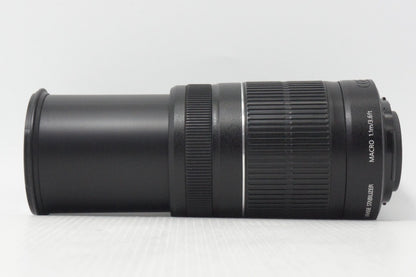 良品 Canon キヤノン EF-S 55-250mm F4-5.6 IS II APS-C ズームレンズ 260708aa