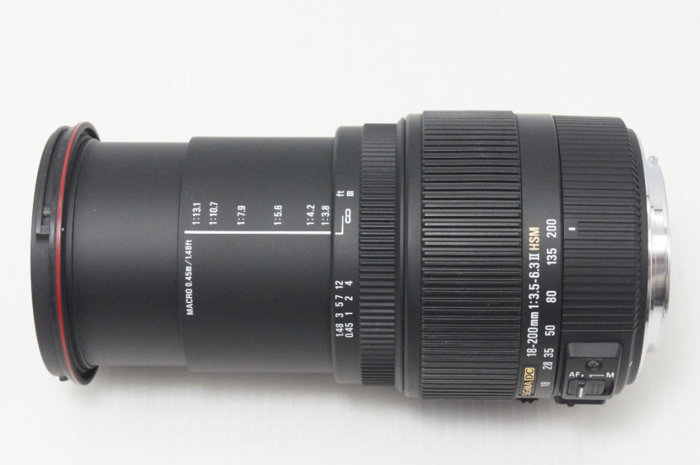 良品 SIGMA シグマ 18-200mm F3.5-6.3 II DC OS HSM Canon キヤノン EF