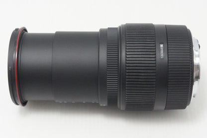 良品 SIGMA シグマ 18-200mm F3.5-6.3 II DC OS HSM Canon キヤノン EFマウント APS-C ズームレンズ フード付 260708ah