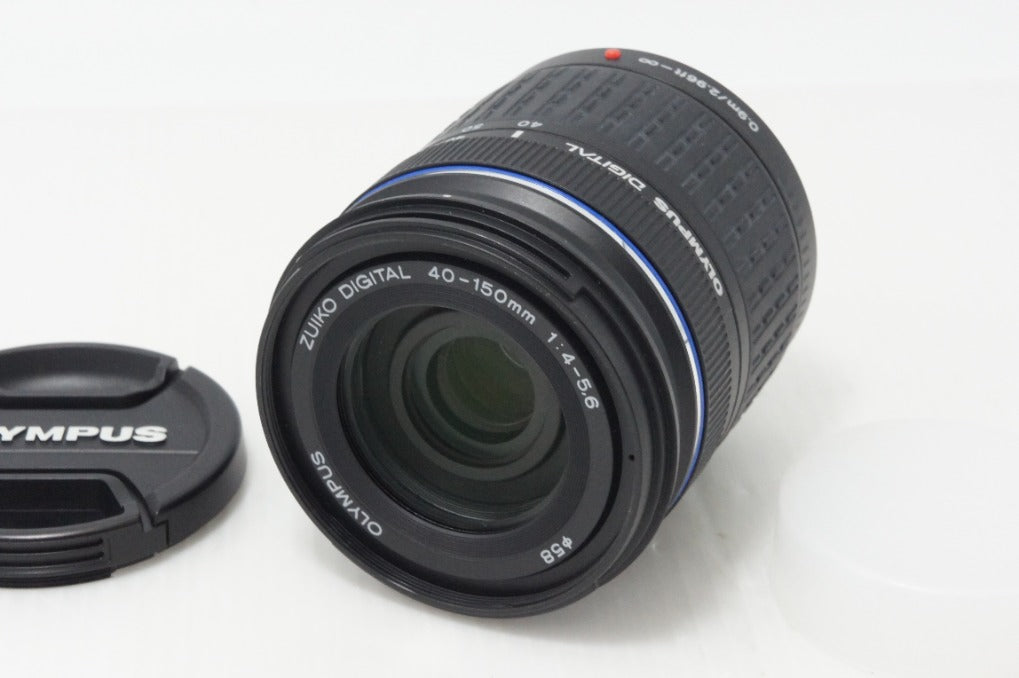 美品 OLYMPUS オリンパス ZUIKO DIGITAL ED 40-150mm F4-5.6 フォーサーズ ズームレンズ 260708ai