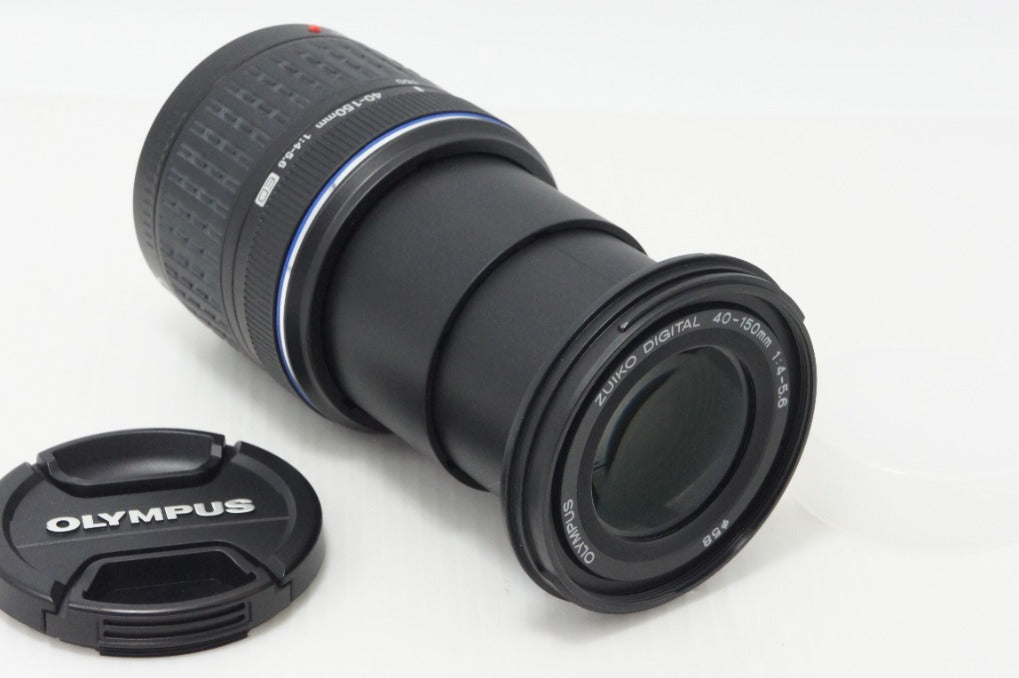 美品 OLYMPUS オリンパス ZUIKO DIGITAL ED 40-150mm F4-5.6 フォーサーズ ズームレンズ 260708ai