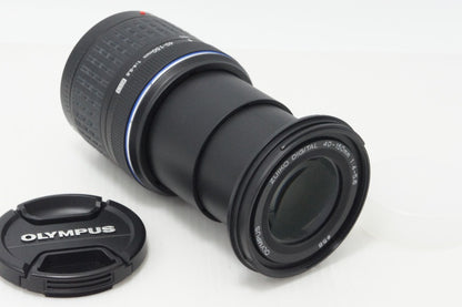 美品 OLYMPUS オリンパス ZUIKO DIGITAL ED 40-150mm F4-5.6 フォーサーズ ズームレンズ 260708ai