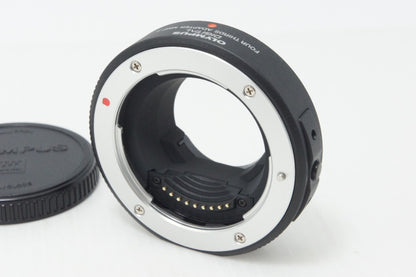 美品 OLYMPUS オリンパス フォーサーズアダプター MMF-2 マイクロフォーサーズ 260708al