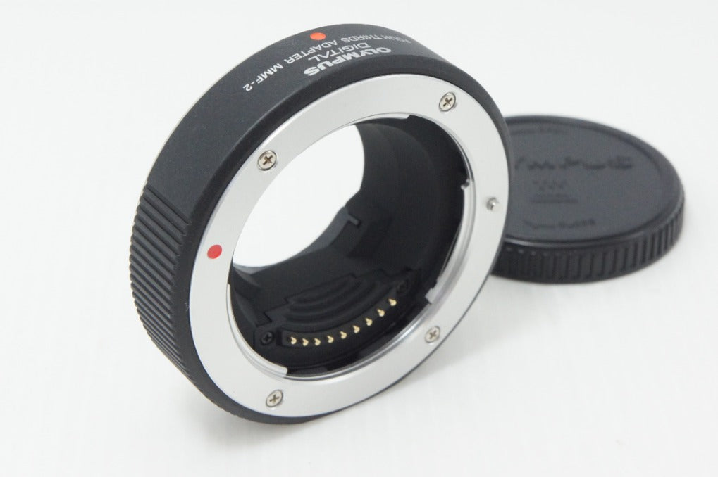 美品 OLYMPUS オリンパス フォーサーズアダプター MMF-2 マイクロフォーサーズ 260708al