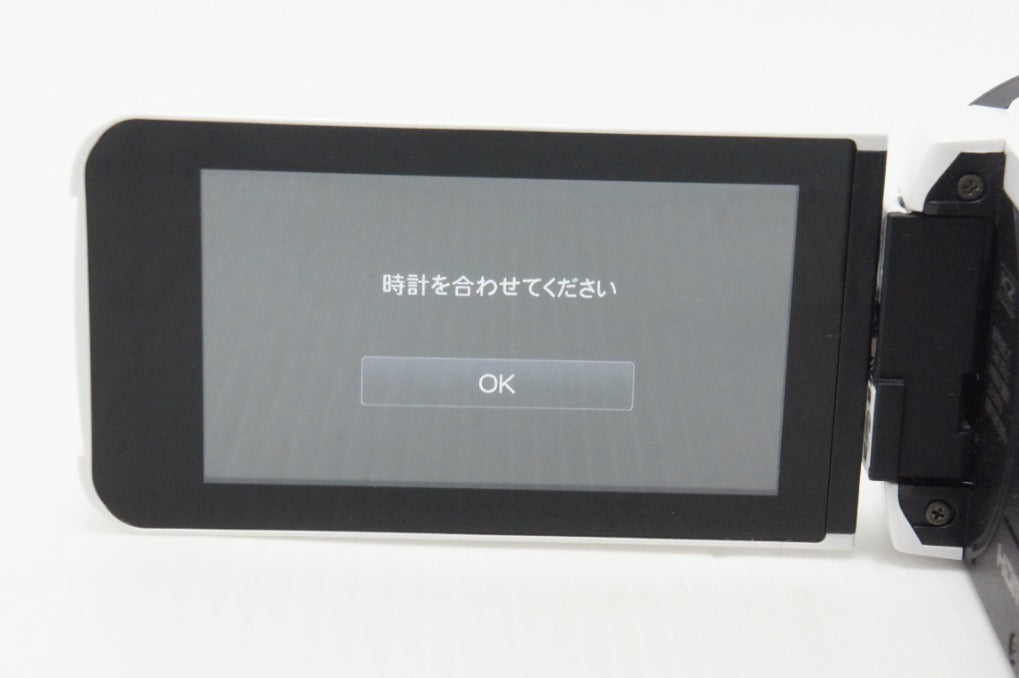 美品 JVC ケンウッド GZ-F270 デジタルビデオカメラ ホワイト 260708am