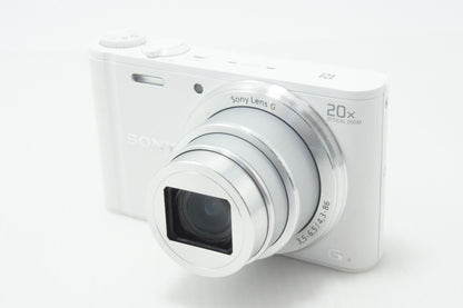 美品 SONY ソニー Cyber-shot DSC-WX350 コンパクトデジタルカメラ ホワイト 260708an