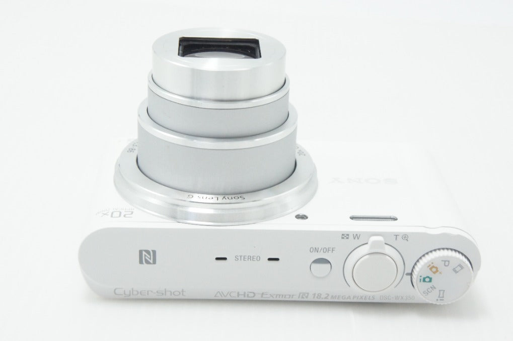 美品 SONY ソニー Cyber-shot DSC-WX350 コンパクトデジタルカメラ ホワイト 260708an
