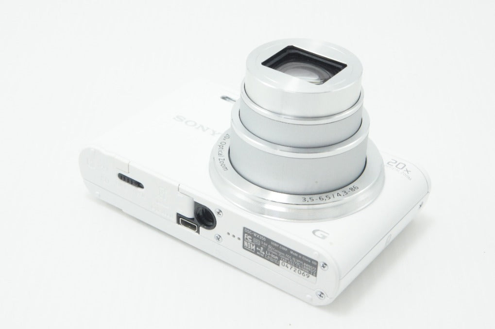 美品 SONY ソニー Cyber-shot DSC-WX350 コンパクトデジタルカメラ ホワイト 260708an