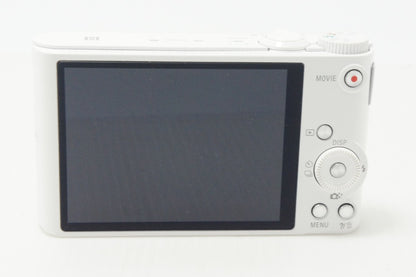 美品 SONY ソニー Cyber-shot DSC-WX350 コンパクトデジタルカメラ ホワイト 260708an