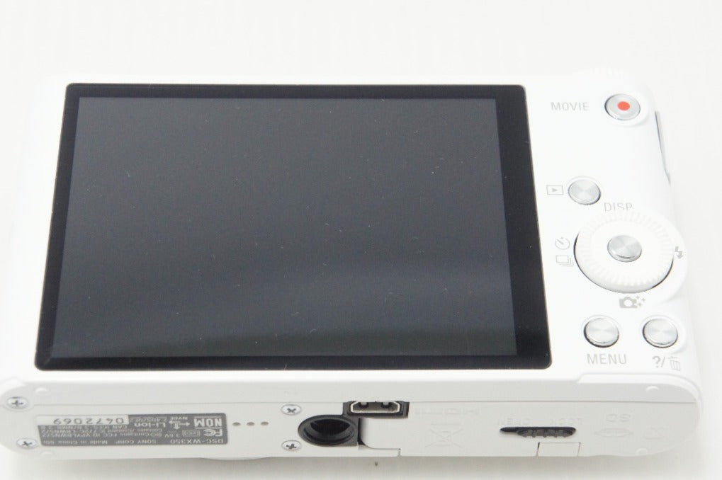 美品 SONY ソニー Cyber-shot DSC-WX350 コンパクトデジタルカメラ ホワイト 260708an
