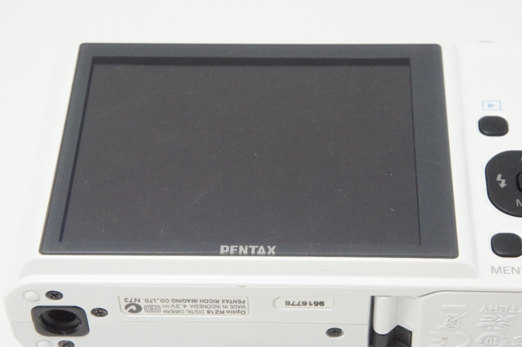 PENTAX Pentax Optio RZ18 Compact Digital Camera White 260708ao