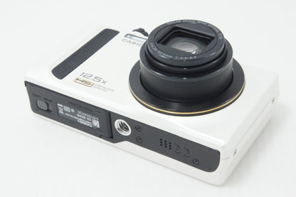 美品 CASIO カシオ EXILIM EX-ZR310 コンパクトデジタルカメラ ホワイト 260708ap