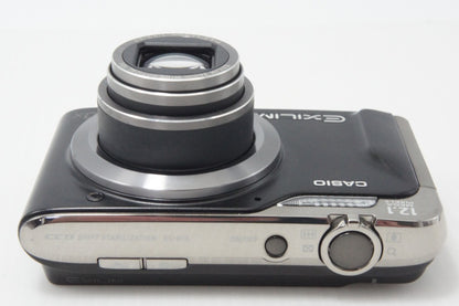 美品 CASIO カシオ EXILIM EX-H10 コンパクトデジタルカメラ ブラック 元箱付 260708f