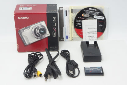 美品 CASIO カシオ EXILIM EX-H10 コンパクトデジタルカメラ ブラック 元箱付 260708f