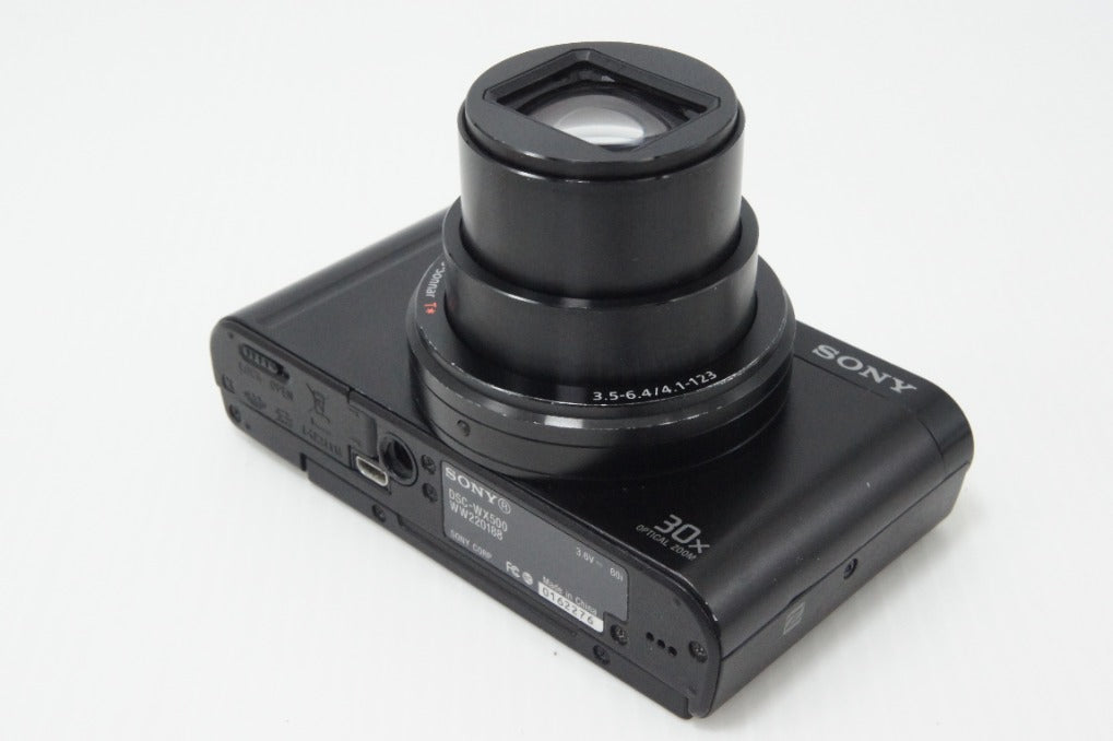 SONY ソニー Cyber-shot DSC-WX500 コンパクトデジタルカメラ ブラック 元箱付 260708h