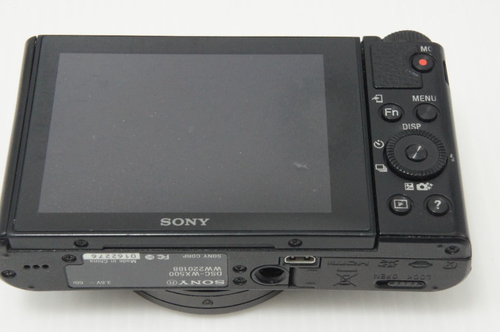 SONY ソニー Cyber-shot DSC-WX500 コンパクトデジタルカメラ ブラック 元箱付 260708h