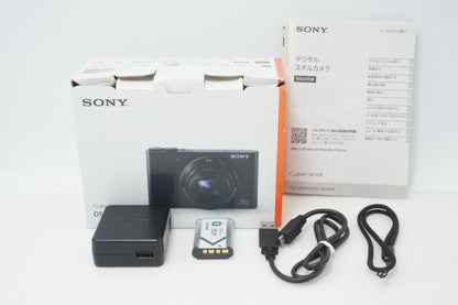 SONY ソニー Cyber-shot DSC-WX500 コンパクトデジタルカメラ ブラック 元箱付 260708h