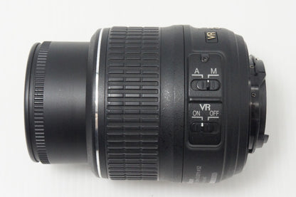 美品 Nikon ニコン AF-S DX NIKKOR 18-55mm F3.5-5.6G VR APS-C ズームレンズ 260708i