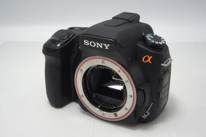 美品 SONY ソニー α350 ボディ DSLR-A350 デジタル一眼レフカメラ ブラック 260708ia