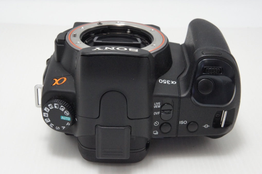 美品 SONY ソニー α350 ボディ DSLR-A350 デジタル一眼レフカメラ ブラック 260708ia