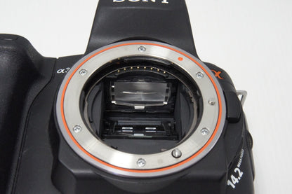美品 SONY ソニー α350 ボディ DSLR-A350 デジタル一眼レフカメラ ブラック 260708ia