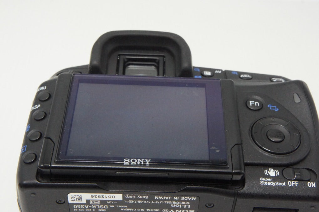 美品 SONY ソニー α350 ボディ DSLR-A350 デジタル一眼レフカメラ ブラック 260708ia