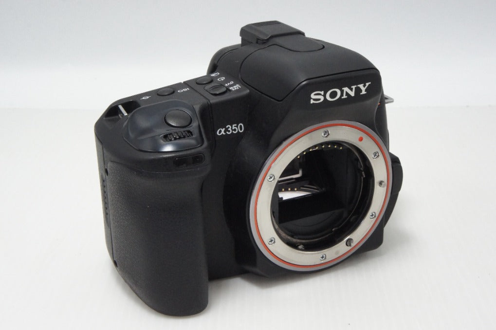 美品 SONY ソニー α350 ボディ DSLR-A350 デジタル一眼レフカメラ ブラック 260708ia