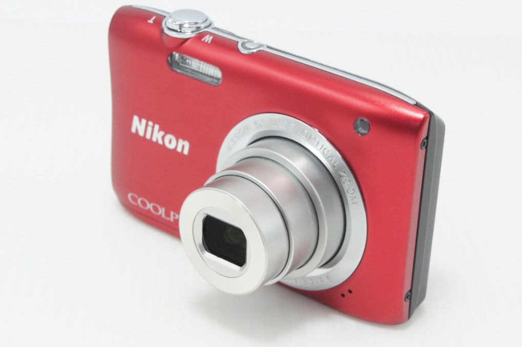 美品 Nikon ニコン COOLPIX S2900 コンパクトデジタルカメラ レッド 260708ic