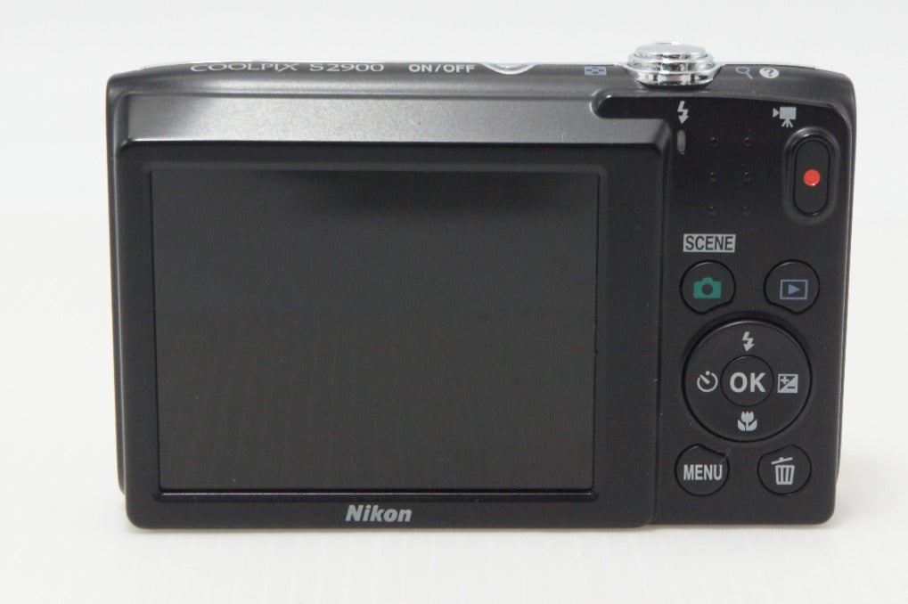 美品 Nikon ニコン COOLPIX S2900 コンパクトデジタルカメラ レッド 260708ic