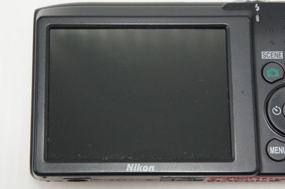 美品 Nikon ニコン COOLPIX S2900 コンパクトデジタルカメラ レッド 260708ic
