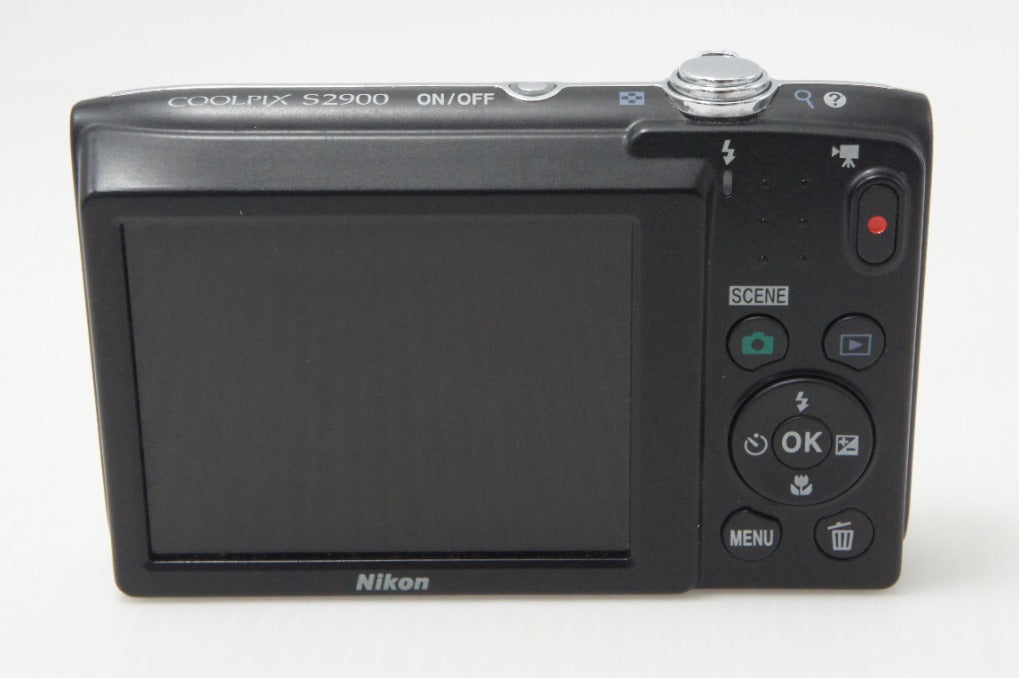 Nikon ニコン COOLPIX S2900 コンパクトデジタルカメラ シルバー 260708id