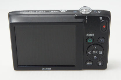Nikon ニコン COOLPIX S2900 コンパクトデジタルカメラ シルバー 260708id