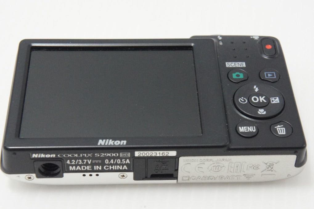 Nikon ニコン COOLPIX S2900 コンパクトデジタルカメラ シルバー 260708id