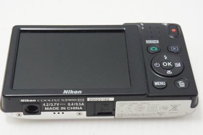 Nikon ニコン COOLPIX S2900 コンパクトデジタルカメラ シルバー 260708id