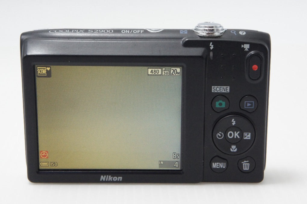 Nikon ニコン COOLPIX S2900 コンパクトデジタルカメラ シルバー 260708id