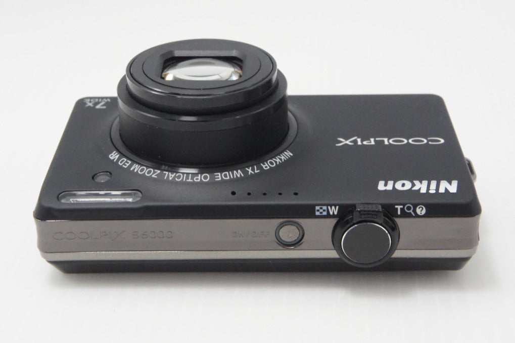 美品 Nikon ニコン COOLPIX S6000 コンパクトデジタルカメラ ブラック