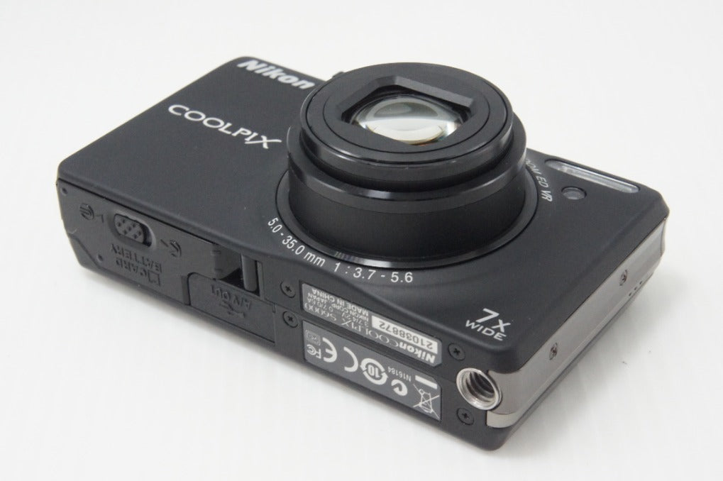 美品 Nikon ニコン COOLPIX S6000 コンパクトデジタルカメラ ブラック 260708ie