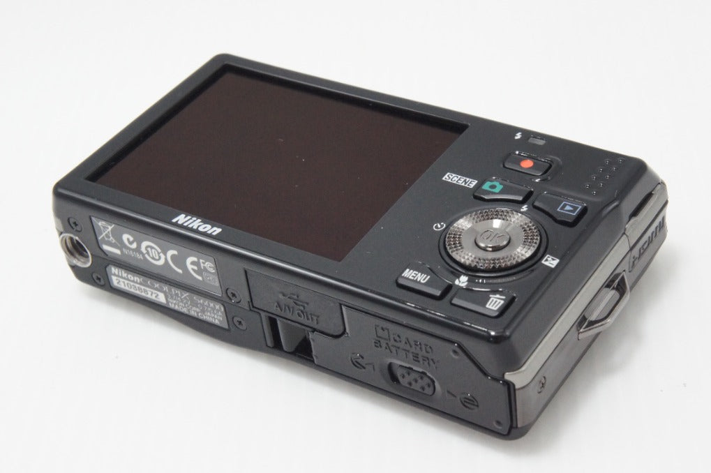 美品 Nikon ニコン COOLPIX S6000 コンパクトデジタルカメラ ブラック 260708ie
