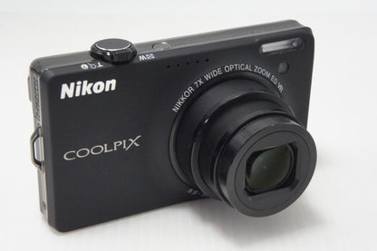 美品 Nikon ニコン COOLPIX S6000 コンパクトデジタルカメラ ブラック 260708ie
