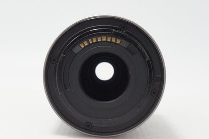 良品 Canon キヤノン EF-M 55-200mm F4.5-6.3 IS STM シルバー APS-C EF-Mマウント ズームレンズ 260708o