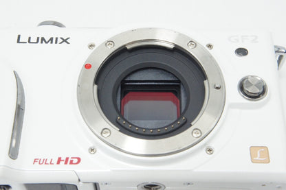 Panasonic パナソニック LUMIX DMC-GF2 ボディ ミラーレス一眼カメラ ホワイト 260708p